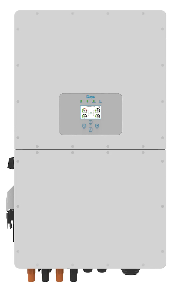 Гібридний сонячний інвертор Deye SUN-50K-SG01HP3-EU White, 50 кВт