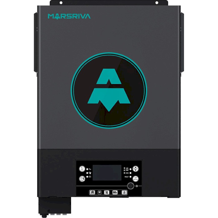 Сонячний інвертор Marsriva MR-SPF6000 TWIN Version 3 Black 6 кВт, однофазний, MPPT